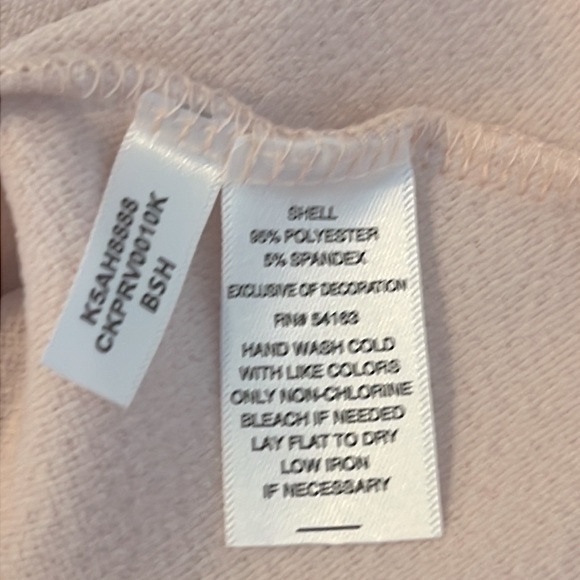 Calvin Klein V Cut Out Sleeveless Blouse Size Small - Picture 5 of 5